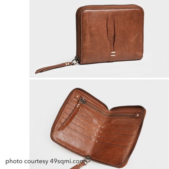 Brown Leather Wallet by 49 Square Miles - Picture 11 of 11